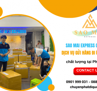 Sao Mai Express chuyên cung cấp dịch vụ gửi hàng đi Úc trọn gói tại Phú Nhuận