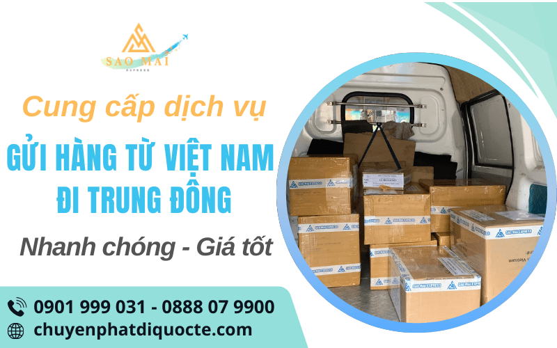 gửi hàng đi Trung Đông
